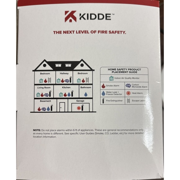 Kidde DETECT Smoke Alarm 10-Year Battery Powered 20SD10 2 Pack - Picture 4 of 6